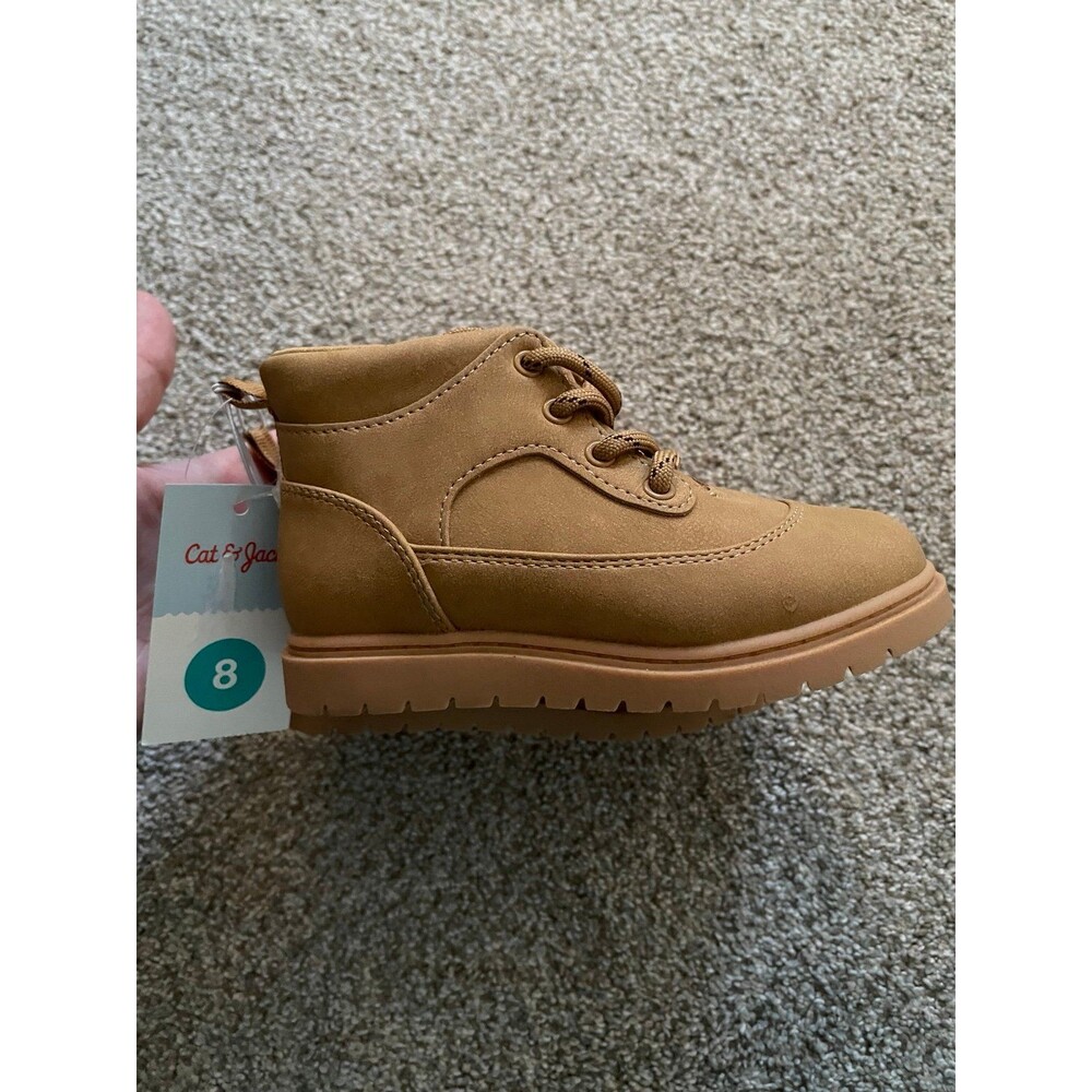 Cat and Jack Tan Boots
